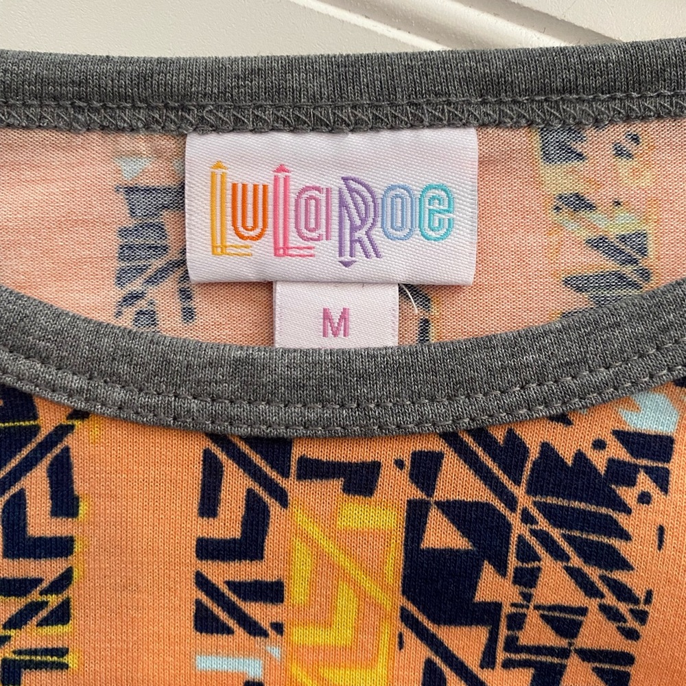 NWT Lularoe Randy Baseball Tee Size M (10-12) - Picture 4 of 6